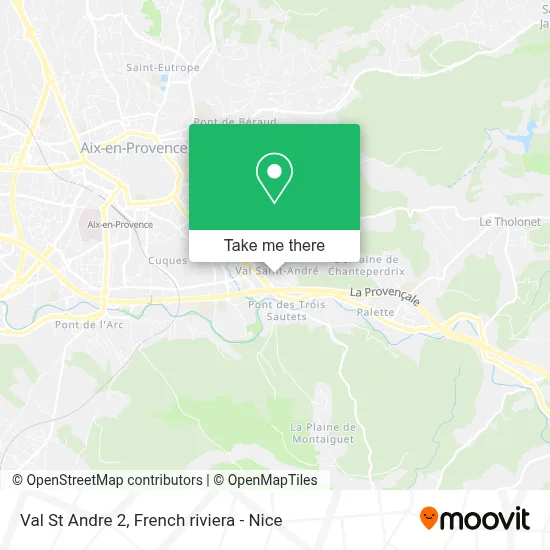Val St Andre 2 map