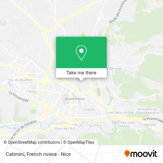 Catimini map
