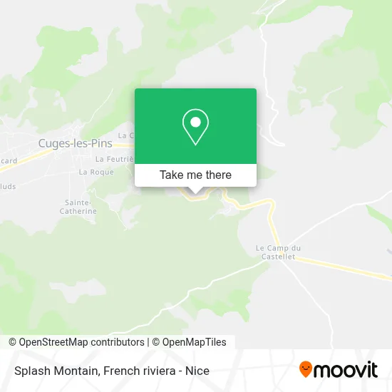 Splash Montain map