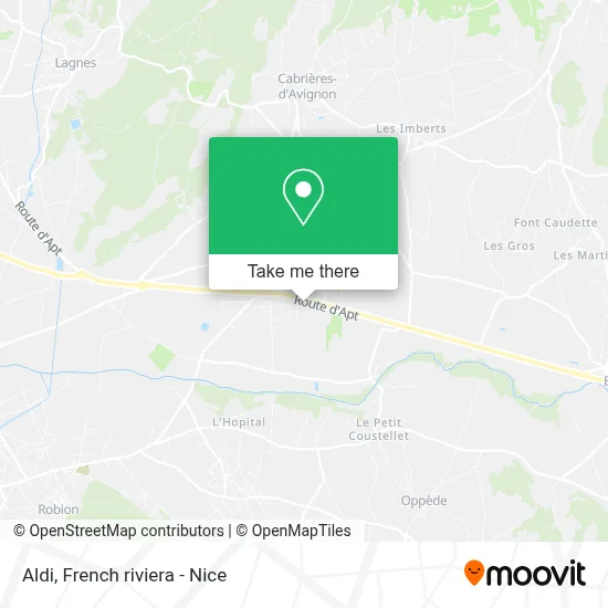 Aldi map