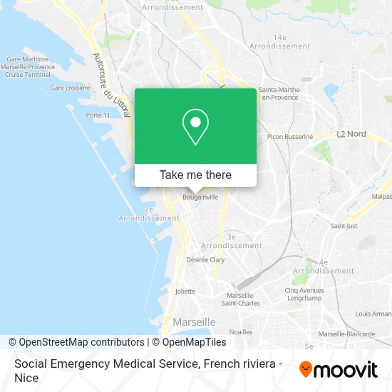 Samu Social map