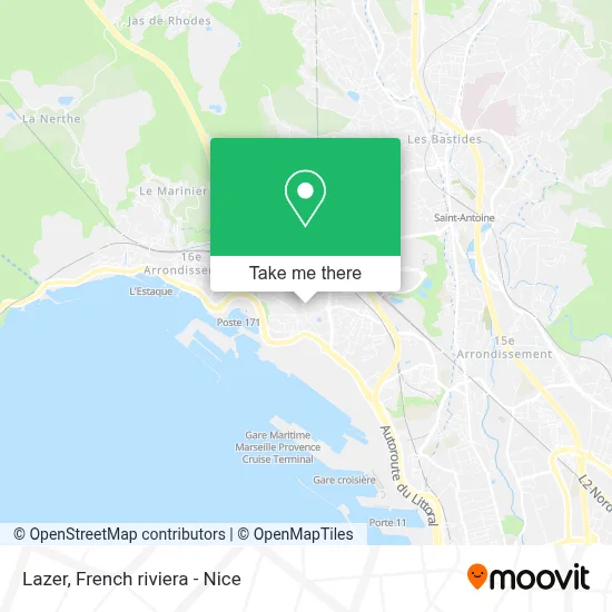 Lazer map