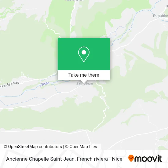 Ancienne Chapelle Saint-Jean map
