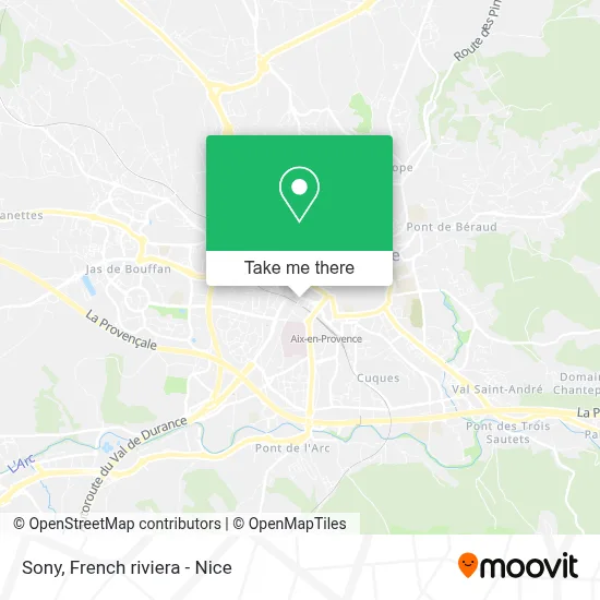 Sony map