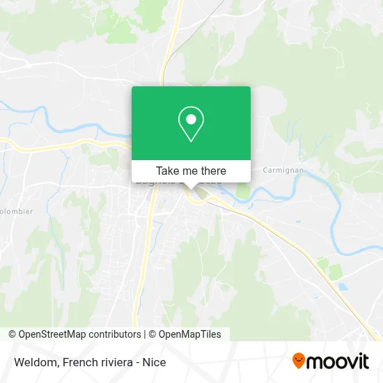 Weldom map