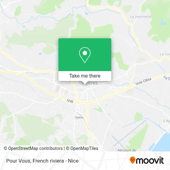 Pour Vous map