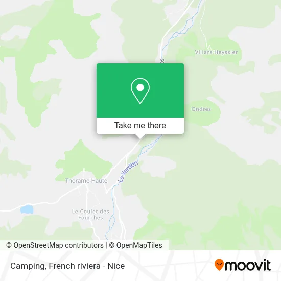Camping map