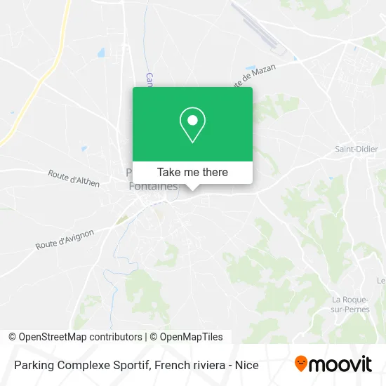 Parking Complexe Sportif map