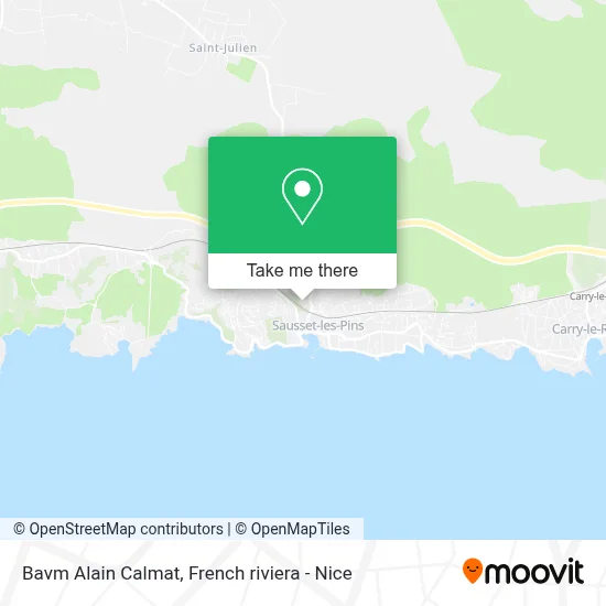 Bavm Alain Calmat map