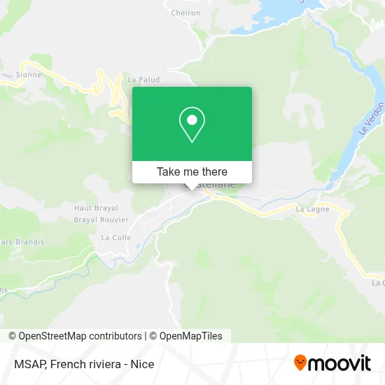 Msap map