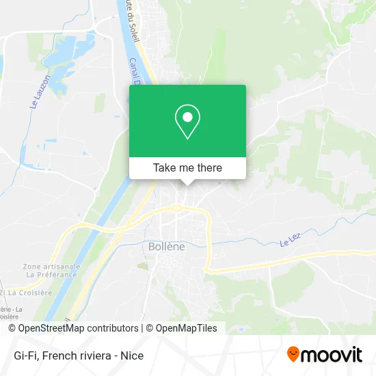 Gi-Fi map