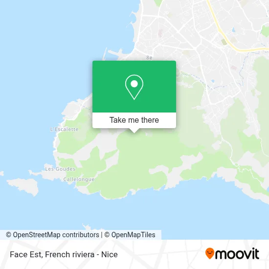 Face Est map