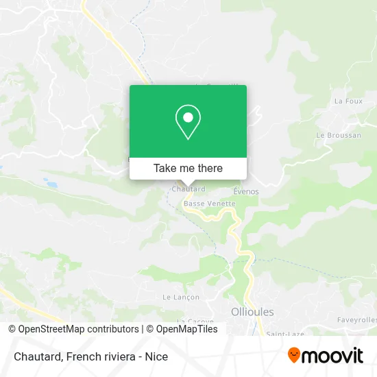 Chautard map