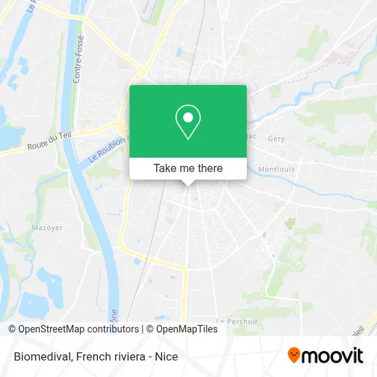 Biomedival map