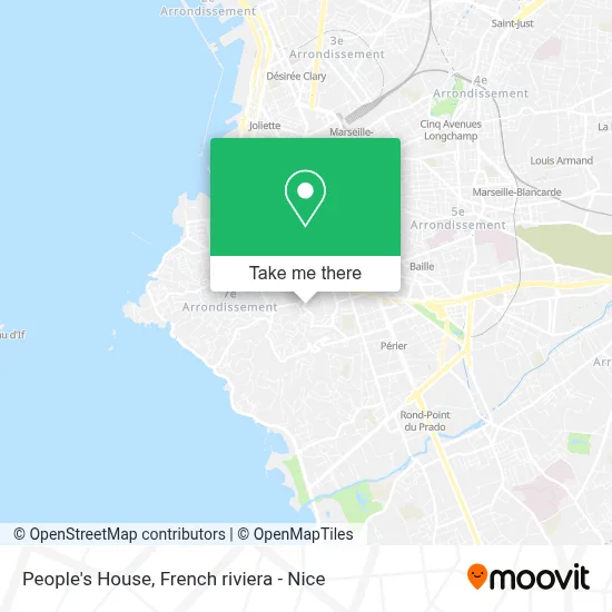 Maison Du Peuple map
