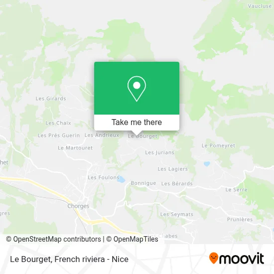 Le Bourget map