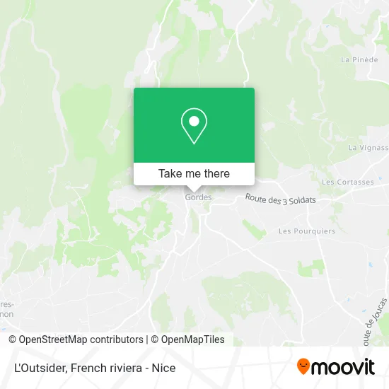 L'Outsider map