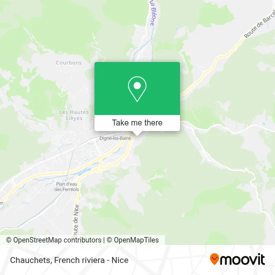 Chauchets map