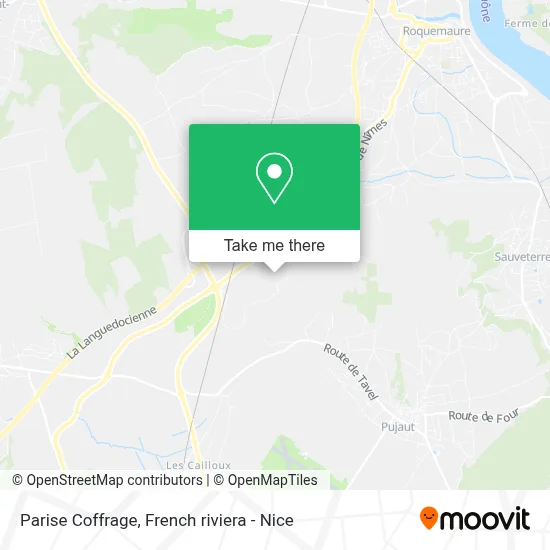 Parise Coffrage map