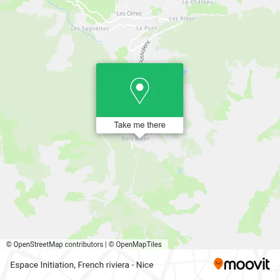 Espace Initiation map