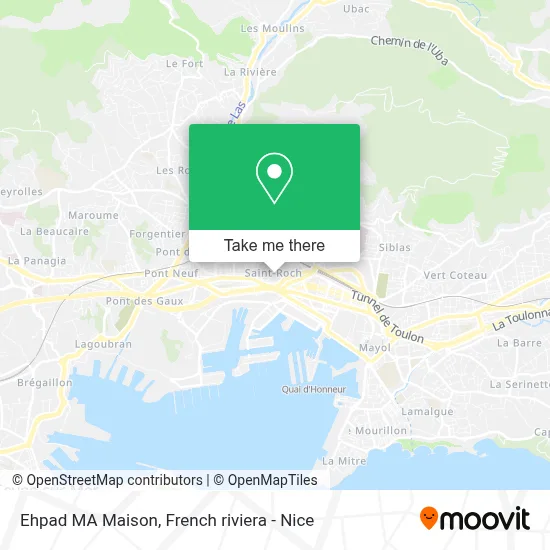 Ehpad MA Maison map