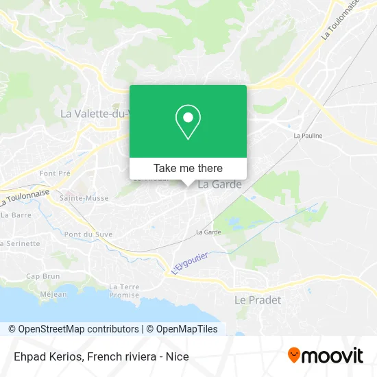 Ehpad Kerios map