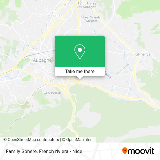 Family Sphere map