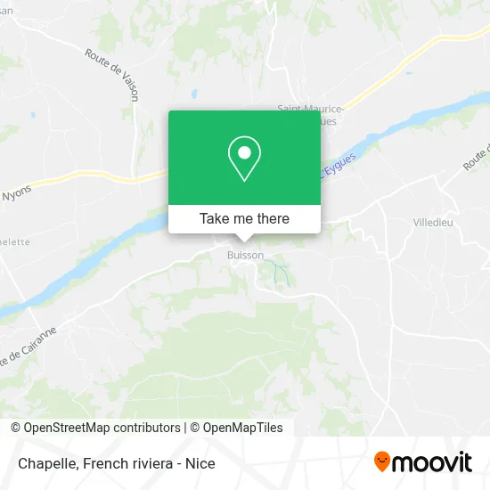 Chapelle map