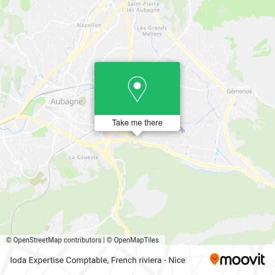Ioda Expertise Comptable map
