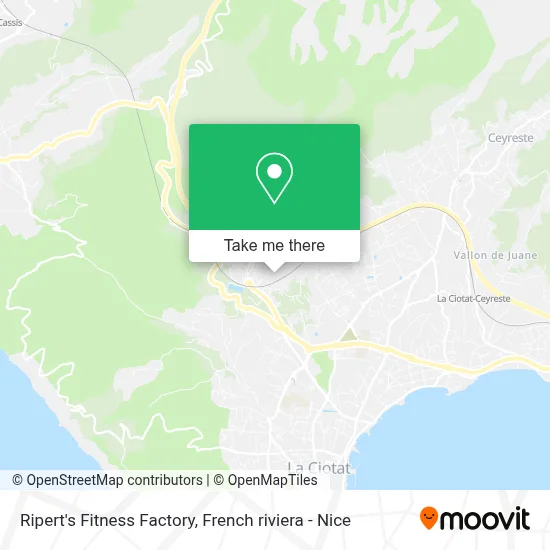 Ripert's Fitness Factory map