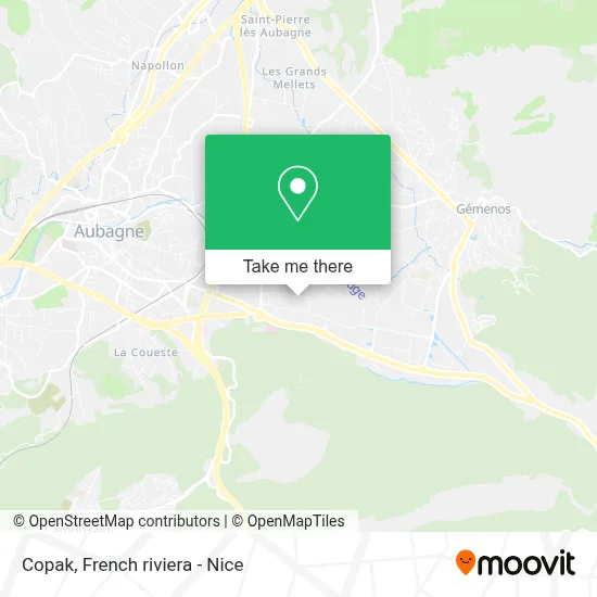 Copak map