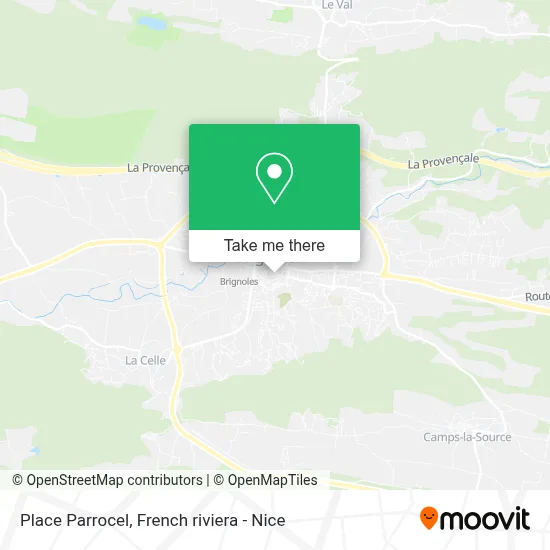 Place Parrocel map