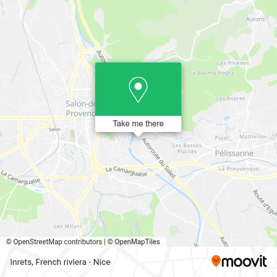 Inrets map