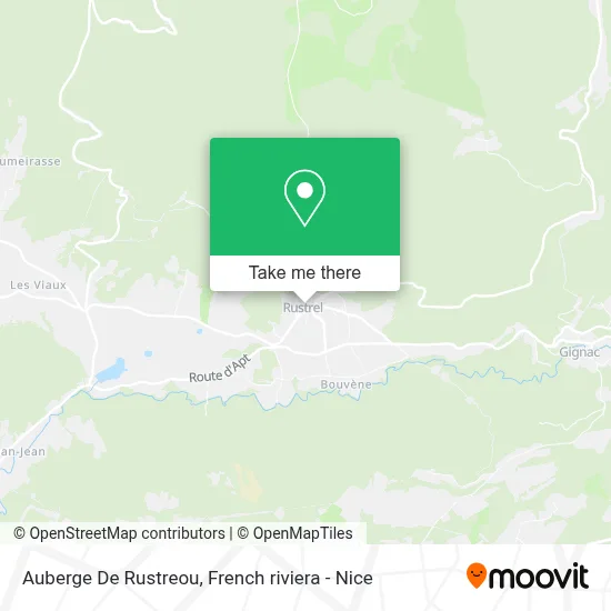 Auberge De Rustreou map