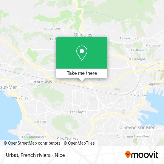 Urbat map