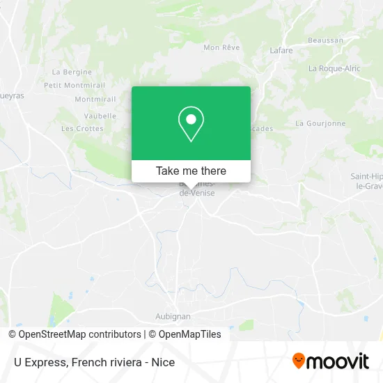 U Express map
