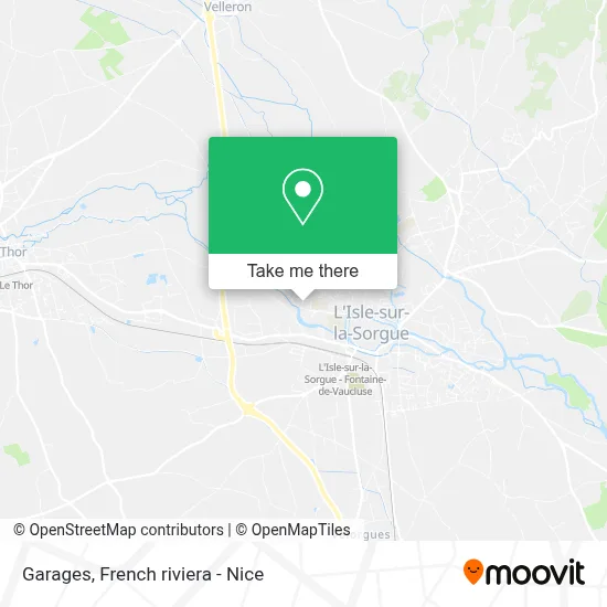 Garages map