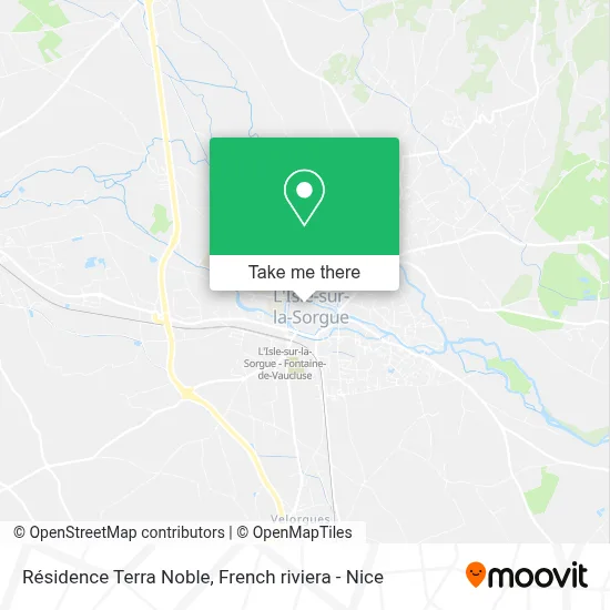 Résidence Terra Noble map