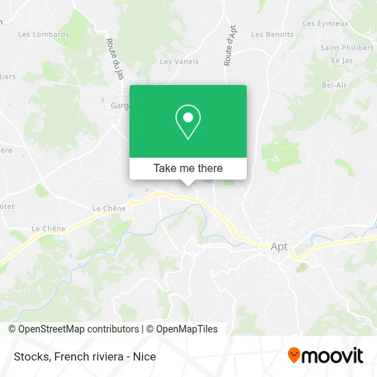 Stocks map