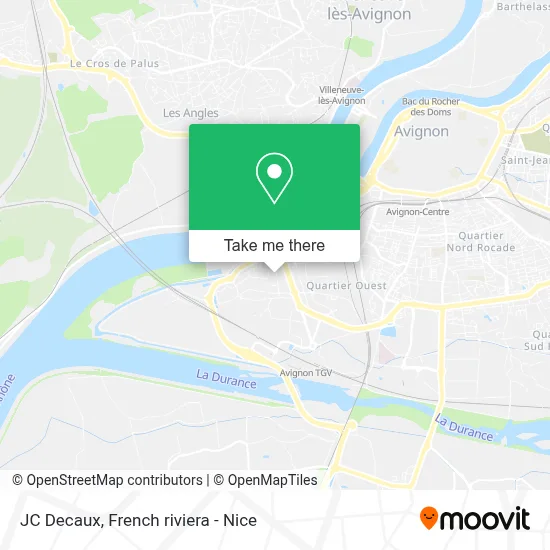 Jc Decaux map