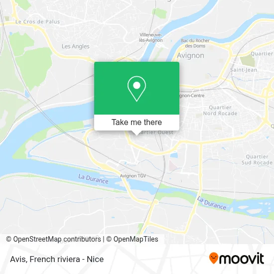 Avis map