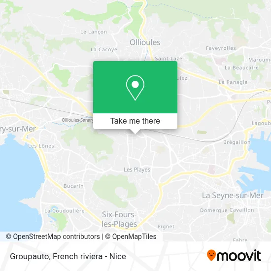 Groupauto map