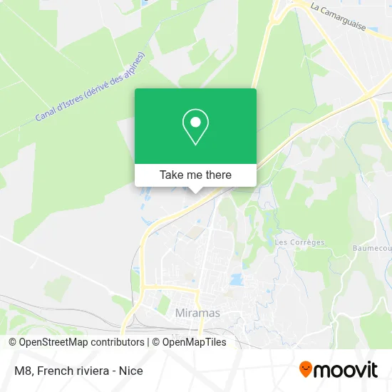 M8 map