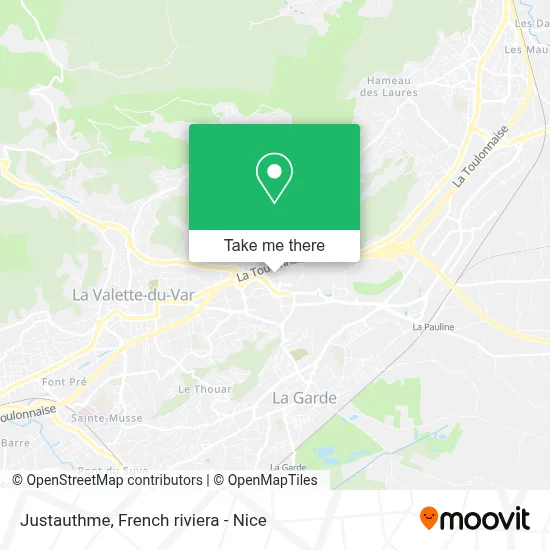 Justauthme map