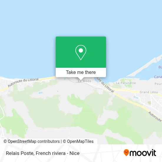 Relais Poste map