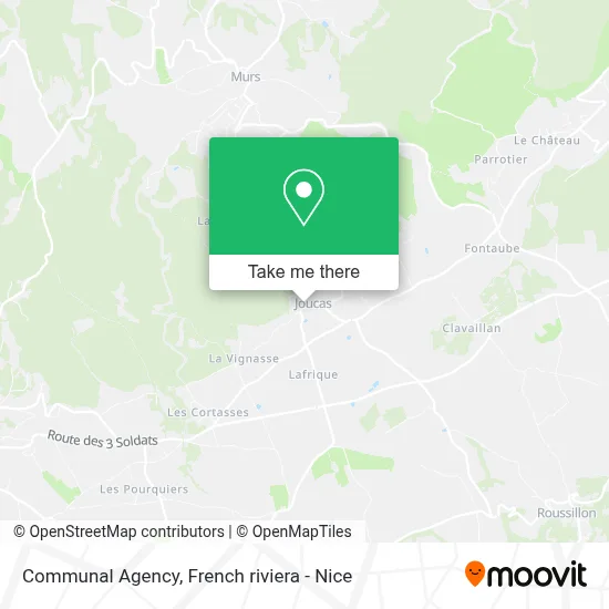 Agence Communale map