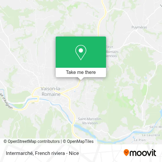 Intermarché map