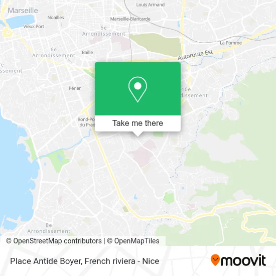 Place Antide Boyer map