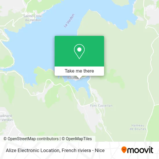 Alize Electronic Location map