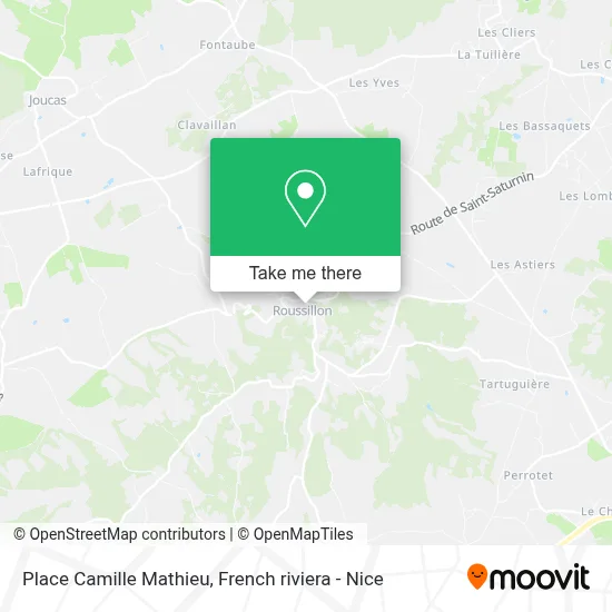 Place Camille Mathieu map